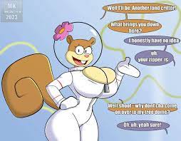 Sandy Cheeks x OC comic porn - HD Porn Comics