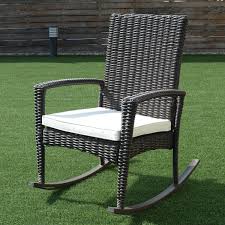 3 Pcs Patio Rattan Rocking Chairs And Table Set 680196868075 Ebay Patio Rocking Chairs Rattan Rocking Chair Rocking Chair Cushions