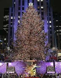Rockefeller Center At Christmas Time Nueva York Navidad Luces De Navidad Ciudad Navidena