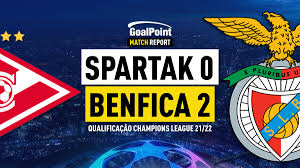 On sofascore livescore you can find all previous sl benfica vs spartak moscow results sorted by their h2h matches. Bsgmygtntmsnzm