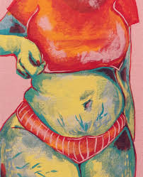 Stretch Marks Acrylic On Canvas Panel 5 X 7 Art Collage Art Art Inspo
