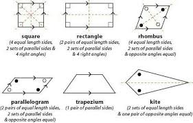 Write The Properties Of Different Types Of Quadrilaterals