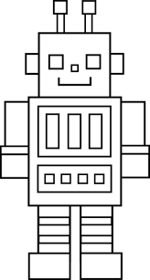 Boxing gloves outline clip art. Robots National Museum Wales