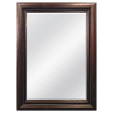Mcs Devlan 38 25 In X 28 25 In Framed Mirror In Aged Copper Rectangular Bathroom Mirror Mirror Mirror Wall