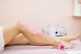 If your hair is too long, you can either lightly trim the area yourself—if waxing from home—or a waxing specialist will take care of this for you during your appointment. Premium Photo A Master Applies Pink Depilatory Wax To A Young Woman S Leg For Hair Removal