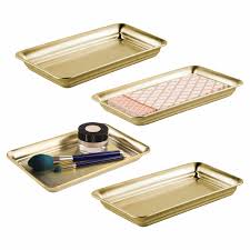 Check spelling or type a new query. Metal Dresser And Bathroom Vanity Storage Organizer Tray