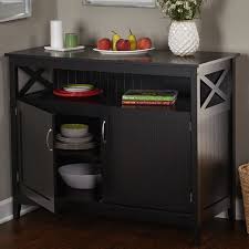 Tms Baymont Buffet With Wooden Top Rak Piring Lemari