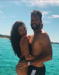 The father of liverpool goalkeeper alisson becker has been found dead at the age of 57 after drowning at a clube do povo wishes strength to family and friends in this moment of so much pain. Liverpool Fc Keeper Alisson Becker Welcomes Baby Son With Gorgeous Family Photo Liverpool Echo