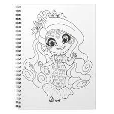 Download and print these printable lisa frank free coloring pages for free. Hairdorables Sea Willow Coloring Notebook Zazzle Com Coloring Pages Art Sketches Color