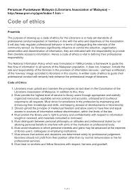 Maybe you would like to learn more about one of these? Https Www Ifla Org Files Assets Faife Codesofethics Malaysia Pdf