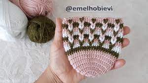 ceyizlik tig isi zincir desen kolay patik yapimi youtube patikler tig isleri desenler