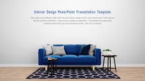 You can even plan a design for every room in your home, all right from your computer without having to know anything about home design software. Interior Design Powerpoint Presentation Template With Living Room