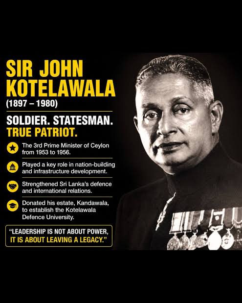 Prime Minister ***Sir John Kotelawala*** in casual dress
