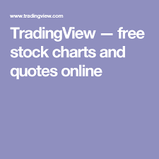 tradingview free stock charts and quotes online finance