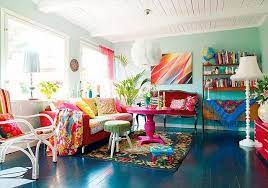 Inspiracoes Colorful Living Room Design Colourful Living Room Tropical Living Room