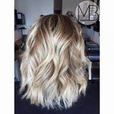 Stretched Root Color Design Using Color Melting And Balayage Techniques Pretty Blonde Hair Hair Hair Styles