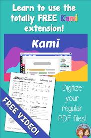 Using The Kami Extension To Digitally Write On Your Worksheets In 2020 Online Teaching Digital Learning Basic Math Skills