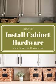 Our cabinet hardware comes equipped with all the necessary screws and mounting hardware, making installation easy. How To Install Cabinet Hardware Before And After Laundry Room