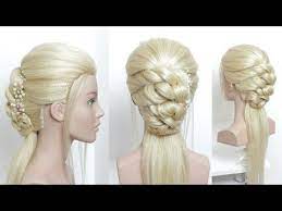 Hairstyles By Sklemina Tatiana Please Visit My New Channel For More Hairstyles Http Www Youtube Com Womenbea Simple Prom Hair Vintage Hairstyles Hair Styles
