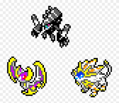 Alolan raichu coloring page luxury beautiful coloring pages. Lunala And Solgaleo And Necrozma Pixel Art Pokemon Solgaleo Et Lunala Hd Png Download 1050x850 5350909 Pngfind