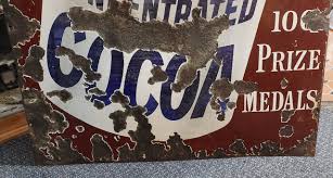 Large Frys Cocoa Enamel On Steel ...