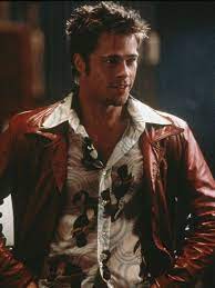 Right Now I Want To Dress Like Every Boy I Fancied In The 90s Brad Pitt Fight Club Brad Pitt Fight Club