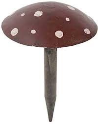 Deko Pilz Aus Metall Fliegenpilz Durchmesser 12 Cm Dekostecker Gartendekoration Garten Ideen Gestaltung Garten Deko Pilze Gartendeko Figuren Gartendekoration