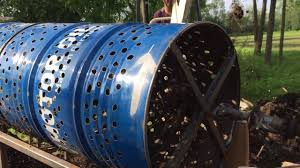 Diy Trommel Rotary Screen Separator Remove Rocks From Soil2 Landscape Rock Landscaping With Rocks Diy Compost