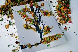Autumn Trees Craft Fall Crafts For Kids Fall Crafts Autumn Crafts