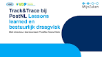 Track & trace PostNL en lessons learned voor MijnZaken - YouTube