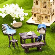 Both are in very good condition, showing cosmetic. Buy 12 Pieces Fairy Garden Furniture Ornaments Miniature Table And Chairs Set Fairy Village Micro Resin Bench Chair For Dollhouse Accessories Home Micro Landscape Decoration Vintage Style Online In Indonesia B08g8fxjpj