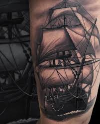 Ghost ship tattoo was founded in 2012 by a group of talented artists and friends who were looking to build a custom tattoo studio that held the art form of tattooing to a higher standard than what many collectors are used to. 50 Amazing Ship Tattoos You Won T Believe Are Real Tattooblend