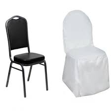 White Polyester Banquet Chair Covers Chair Covers For Sale Chair Covers Wedding Banquet Chair Covers