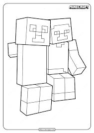 Click the steve in minecraft coloring pages to view printable version or color it online (compatible with ipad and android tablets). Minecraft Creeper And Steve Coloring Pages