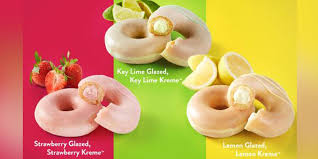 release fruit glazed donuts