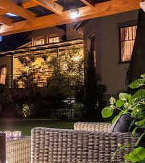 Prep your patio for outdoor dinner parties with a sound system. 8 Of Our Artistic Outdoor Lighting Ideas American National