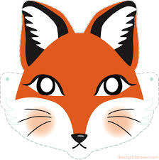 Diy Fox Printable Mask For Kids Clipart Drawer Mask For Kids Fox Printable Kids Clipart