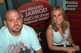 Maybe you would like to learn more about one of these? Storage Wars Peeps Filming Outside Celebrity Portraits Jarrod And Brandi Storage