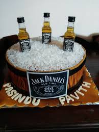 30th Birthday Cake For Him Alcohol Jack Daniels Theme For Those Who Enjoy Their Drinks Birthday Cake Designed And Created By Yamuna Silva Of Yami Cak Cake Designs Birthday Yummy Cakes Beer Cake