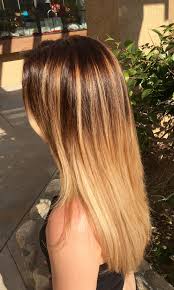 Photographing Hair Color Drastically Changes The Look With Late Afternoon Sun My Cool Toned Level 4 Ombre Takes On A Gold G Hair Hair Color Long Hair Styles