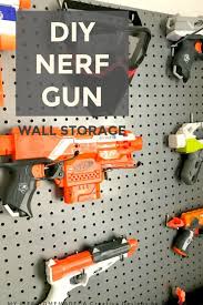 Ideas for nerf gun rack. Diy Nerf Gun Storage Pin On Ideas For Kason