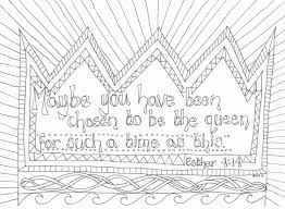Bible quotes coloring book for relaxtion, inspirational religious quotes for adults and teens, perfect gift for. Esther Reflective Colouring Sheet The Well Creative Children S Ministry