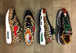 Atmos Nike Air Max 1 Air Max 95 Animal Pack 2 Nike Sb Premium Portmore Grey And Highlights Women