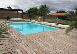Kit Piscine Bois Hors Sol Rectangulaire Reine Avec Plage Imergere Escalier 820x420x145 Cm Lekingstore