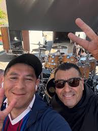 Antes del Gig. De Alfredo en Salinas ca #fest #italian #italianfest #2025  #salinas #herbertmontoya #shaggymontoya #831
