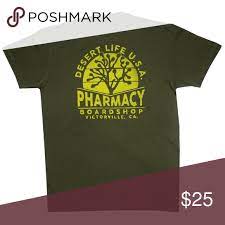 Pharmacy Boardshop Joshua Sign Tee Forest Green Forest Green Tees Long Sleeve Tees