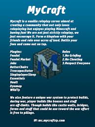 Want to make a minecraft server so you can play with your friends? Mycraft Minecraft Server
