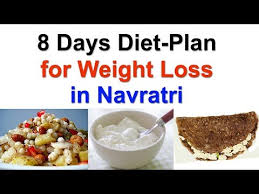 8 Days Diet Plan For Weight Loss Navratri Fast Food Healthy Ideas Youtube
