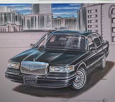 Image result for Light Cypress 1997 Town Car