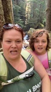 Posting hiking videos with my daughter is all I really want to do with my  page , #pnw #familytime #momanddaughtertime #workout #healthylifestyle  #parenting #qualitytime